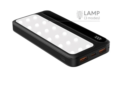 Powerbank P10 LCDPD 10 000mAh LAMP