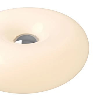 LED stalo lempa „Basile“, balta, stiklo, 2 700 K