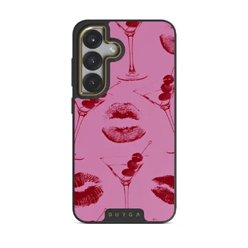 Call Me - Samsung Galaxy S25 Case, Elite Dark (Magnetic) / Gold