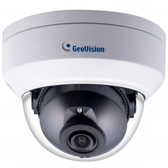 4MP H.265 Low Lux WDR Pro IR Mini Fixed Rugged IP Dome, 2.8mm fixed