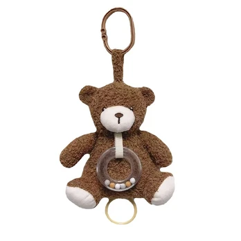 Music box Teddy bear brown 18 cm