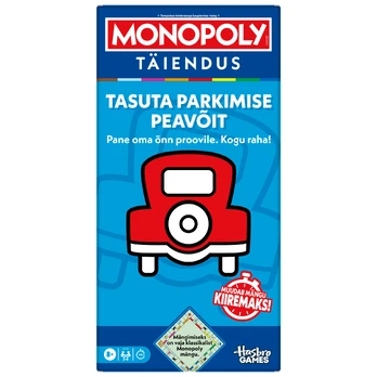 Stalo žaidimo papildymas Monopolis Hasbro Free Parking Jackpot, EE