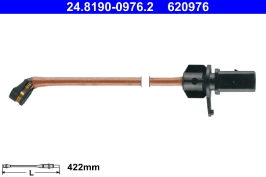 ATE 24.8190-0976.2 Brake pad wear sensor