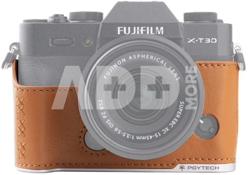 PGYTECH Leather Camera Case (For FUJIFILM X T30 / Clay Brown)