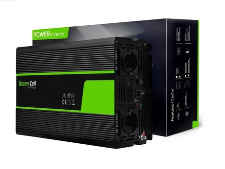 Inverteris Žalias Cell 24V/230V 2000W/4000W