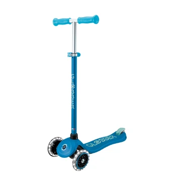 GLOBBER paspirtukas Primo Plus Glow Lights, mėlynas, 443-100