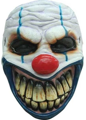 Partychimp Clown Big Mouth maske