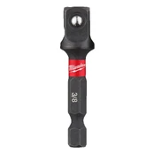 Adapteris iš ¼˝ Hex į ⅜ ˝ kvadratas Milwaukee kaina