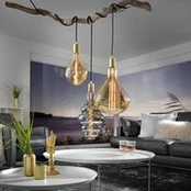LED lemputė Giant Drop E27 5W Filament 918 dim gold