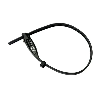 None Cable lock SQUIRE Straplok Combi 10, with code