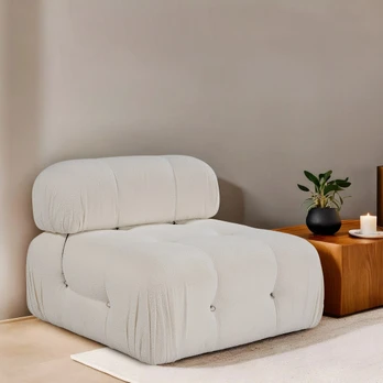 Modulinė sofa, burbulas, baltas