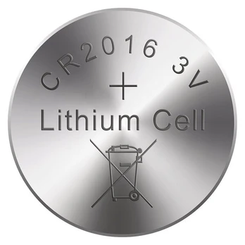 GP Lithium button cell battery RAVER CR2016 - 5Ks