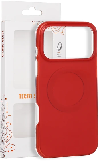 Dėklas Telforceone Tecto Shield Mistiq Mag case for iPhone 17 Pro Max 6,9' / 18 Pro Max 6,9' red