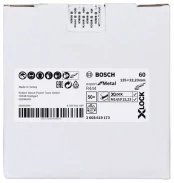 Šlifavimo lapeliai BOSCH X-LOCK R444, D 125 mm, K60 kaina
