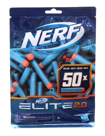 Žaislinio ginklo priedas Mattel Nerf Elite 2.0 Refill 50 Darts