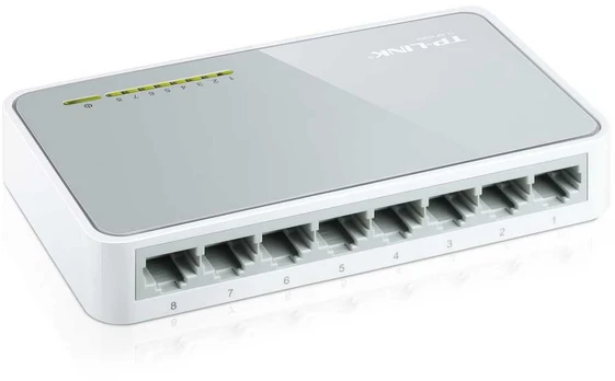 Tinklo šakotuvas 10/100Mbps 8 jungtys