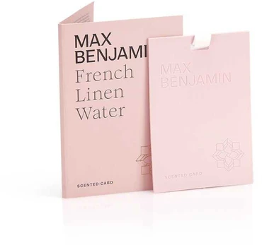 MAX BENJAMIN Aromatinė kortelė FRENCH LINEN WATER