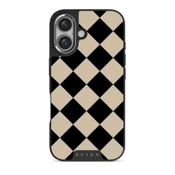 Proper Uniform - iPhone 16 Plus Case, Elite Dark (MagSafe) / Silver