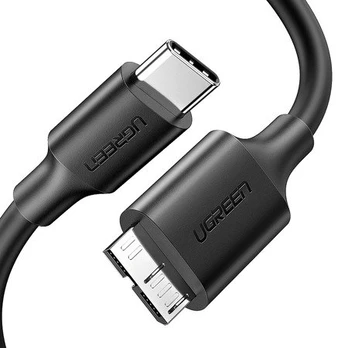 Ugreen US312 Micro USB 3.0 to USB-C Cable 1m black