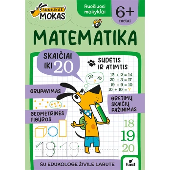 Šuniukas Mokas. Matematika nuo 6 m.