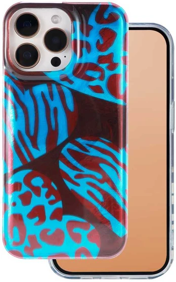 Dėklas Animal Print case for iPhone 16 Pro Max 6,9' Chameleon