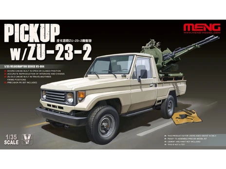 Meng Model - Pickup w/ZU-23-2, 1/35, VS-004