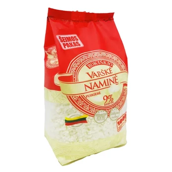 Varškė ROKIŠKIO NAMINĖ, 9% rieb., 1 kg