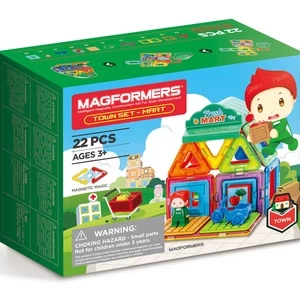 Konstruktorius Magformers Town Set Mart, plastikas