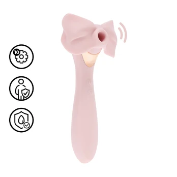 Darling AirTap Wand Vibrator Pink 5 Attachments Multi-Function