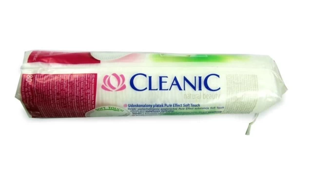 Vatos diskeliai CLEANIC Pure Effect, 80 vnt.