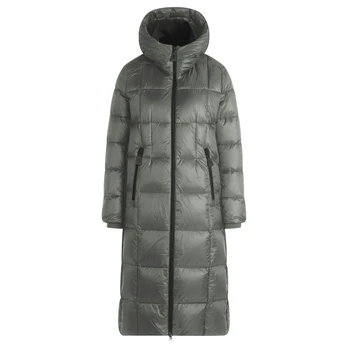 Pūkinis paltas moterims, Žalia, Down Jacket