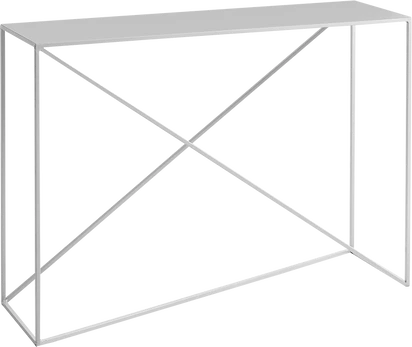CUSTOMFORM Konsolė, OBROOS METAL 100, 0.3x1x0.75 m, Balta