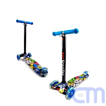 Paspirtukas triratukas Maxi Graffiti Scooter