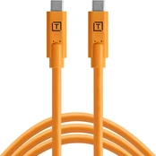 Tether Tools Pro cable USB-C - USB-C 4,6m, orange | CUC15-ORG kaina