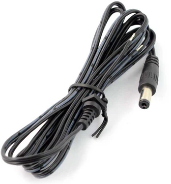 Oem Kištukas DC 5.5/2.1mm su laidu 1m - 20AWG
