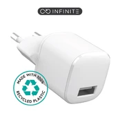 Adapteris Estuff Infinite ES637001, USB A, balta, 12 W kaina