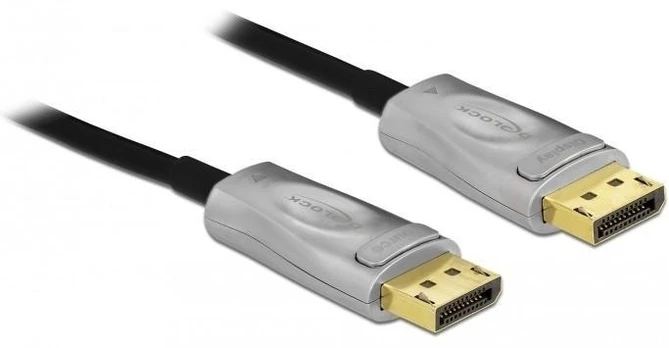 DELOCK Aktives Optisches Kabelis DisplayPort 1.4 8K 15 m