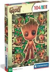 Clementoni CLE puzzle 104 SuperKolor Groot 25051