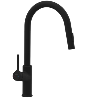 Virtuvinis maišytuvas Invena Feres BZ-41-U04-S, juodas