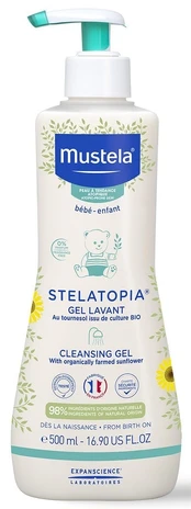 Valomasis gelis Mustela Stelatopia 500 ml