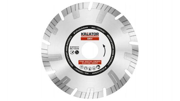 Deimantinis pjovimo diskas 125mm Kreator Granit Expert