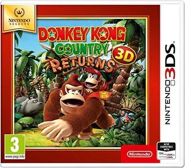 Donkey Kong Country Returns 3D Nintendo 3Ds