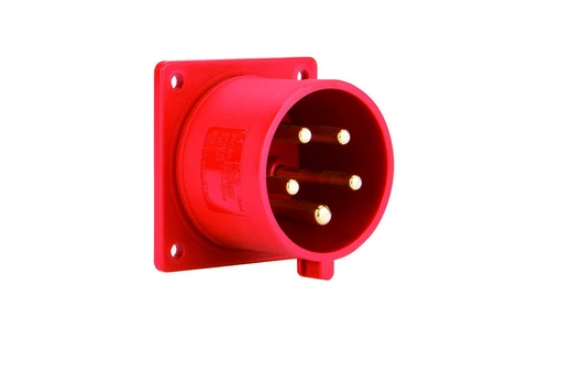 PCE Straight 16A 400V 3P + Z + N IP44 - 615- 6