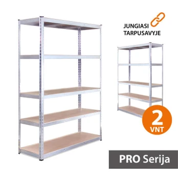 Stelažai padangoms 180x90x45 PRO (2 vnt)