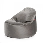 Sėdmaišis Cuddly 80 Fresh Moonstone, pilkas, 380 l