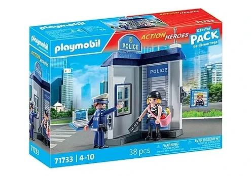 Playmobil - Starter Pack Police Room (71733)