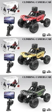 Crawler With WiFi Camera CLIMB Black