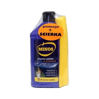 Minos skysta pasta antkapiams su šluoste