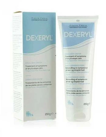 Ducray Dexeryl Dry Skin Kreminis, 250 gr