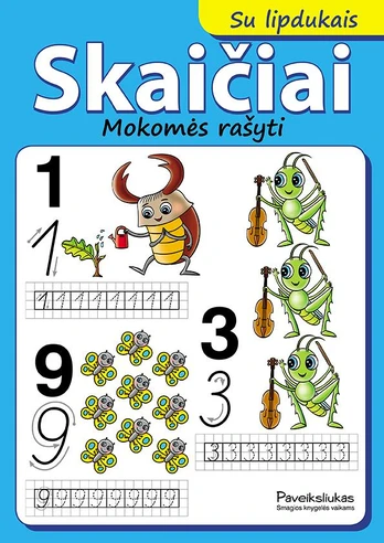 Skaičiai. Mokomės rašyti